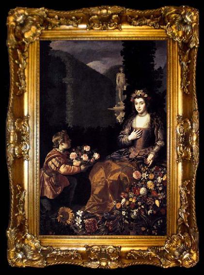 framed  HAMEN, Juan van der Offering to Flora, ta009-2